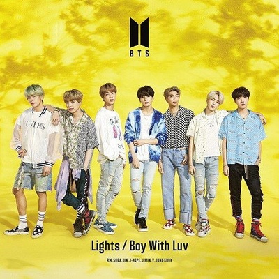 BTS - Lights Boy With Luv CD
