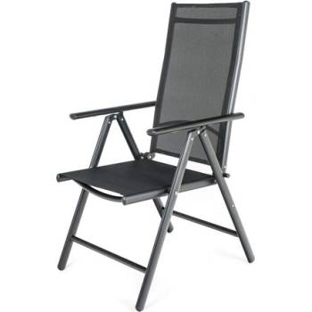 HAPPY GREEN Židle polohovací RAMADA 56,5 x 42,5 x 107 cm antracite