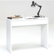 FMD Möbel Stôl FMD so širokou zásuvkou 100x40x80 cm biely 362-001