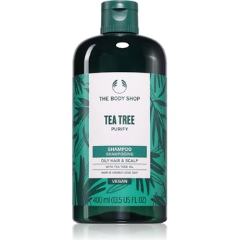 The Body Shop Tea Tree Shampoo почистващ шампоан за мазна коса 200ml