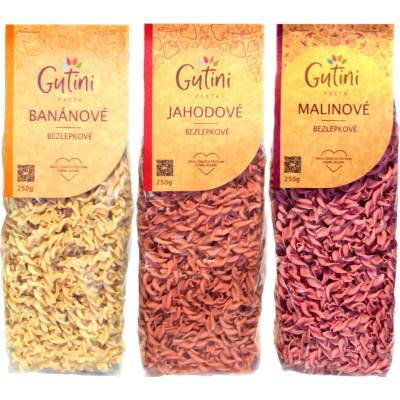 Gutini special s.r.o. Ochutnávkový balíček ovocný 3x 250 g