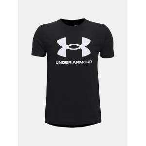 Under Armour Момчешка тениска Under Armour Sportstyle Logo SS Under Armour | Cheren | Момчешки | 128