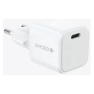 Dviced Wall charger 30W GaN USB-C EU w cable - White (DV221004) - iStore