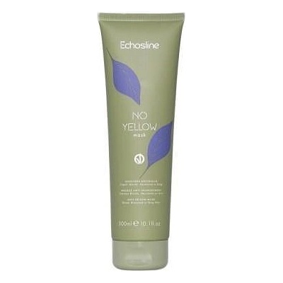Echosline Матираща веган маска за коса против жълтеене Echosline No Yellow Mask