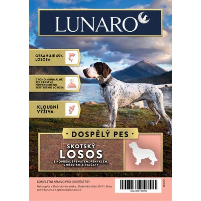 Lunaro Scotish River Adult Losos s batáty 100 g