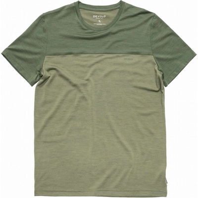 Devold Classic Linear Tee Man Размер: XL / Цвят: зелен