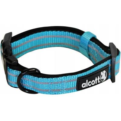 Alcott Adventure Collar Blue reflexní obojek pro psa