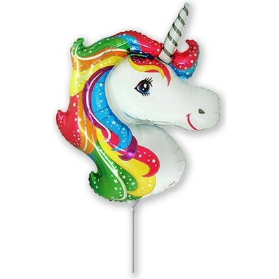 GoDan Foliový balonek UNICORN-JEDNOROŽEC hlava 36 cm