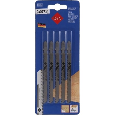 Levior Plátky do přímočaré pily HCS 85/1. 45mm 5ks 32740