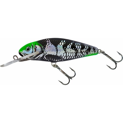 Perch Deep Runner Holo Dark Green Head 8 cm 14 g Воблер (QPH135)