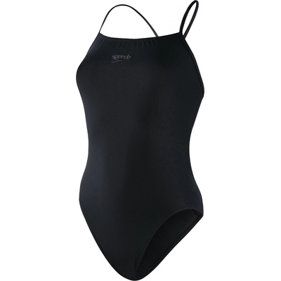 Speedo Дамски бански костюм Speedo Women's Eco Endurance+ Thinstrap 1 Piece Swimsuit - Black - размер 32 (EU) (150-2760-0112)