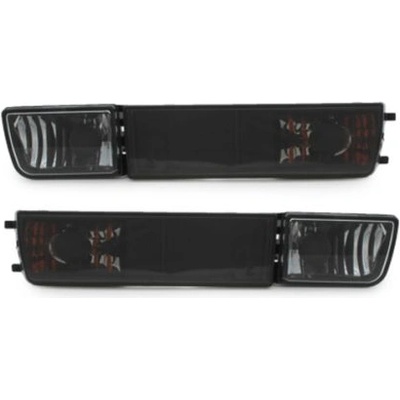 Кристални мигачи с халоген за Golf 3 / Vento - черни