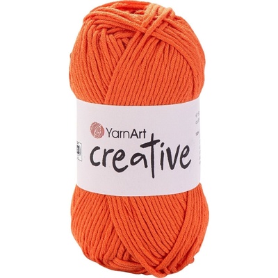 YARNART Creative 242 Orange Плетива прежда (Creative 242)