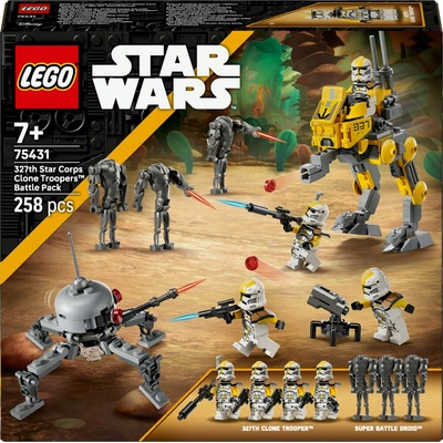 LEGO® Star Wars™ 75431 Bitevní balíček klonovaných vojáků z 327. hvězdného sboru – Zboží Živě