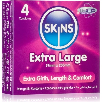 Skins Extra Large Vanilla 4 ks