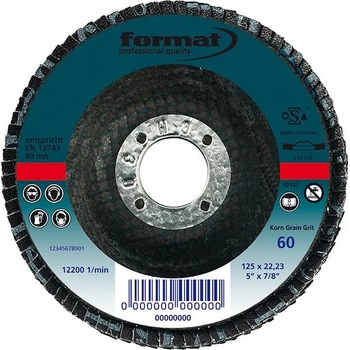 Format Brusný lamelový kotouč 115 mm K80 EDE82780080