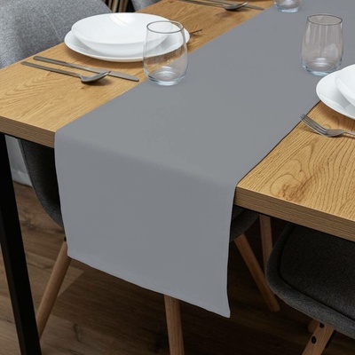 Biante Dekorační běhoun Rongo RG-068 Šedý 35x180 cm