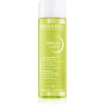 BIODERMA Sébium Lotion вода за лице за възвръщане на баланс на смесена и мазна кожа 200ml
