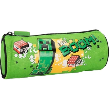 Minecraft Ученически цилиндричен несесер Minecraft Jolly - 1 цип (72542)