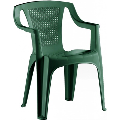 IDEA Europe Plastová židle Luna zelená cca 77 x 57 x 51 cm