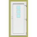 Soft Ella Vchodové dveře biele 88x198 cm pravé