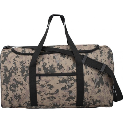 Semiline Fitness taška A3032-3 Beige Camo 33 cm x 60 cm x 30 cm