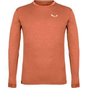 Salewa Мъжка блуза с дълъг ръкав Salewa Puez Melange Dry L/S Tee Sport shirt - Bombay Brown Melange - размер XL (016-5111-1414)