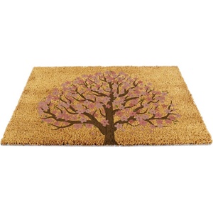 Artsy Mats Изтривалка от кокосови влакна 60x90 cm Blossom Tree of Life - Artsy Doormats (9060W-TREEOFLIFEBLOSSOM)