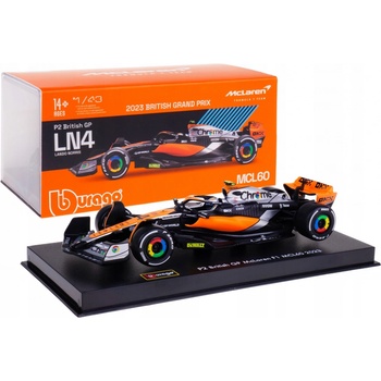 Bburago RACE Formula F1 McLaren F1 Team MCL60 2023 81 Daniel Ricciardo 1:43