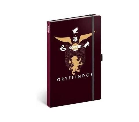 Notes Harry Potter Gryffindor linkovaný