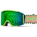 SMITH Ски маска Smith Squad Mag ChromaPop Mirror S2 + S1 Ski goggles - Slime Static Shag / CP ED Green Mirror + Blue Sensor - Slime Static Shag / CP ED Green Mirror + Blue Sensor - размер M/L (417-5387-1111