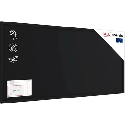 Allboards TB126BK_ECO Černá křídová tabule 120 × 60 cm