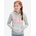 GAP Детски суитшърт с логото на GAP GAP | Siv | Момичешки | 98-110
