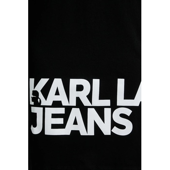 Karl Lagerfeld Jeans Памучна рокля Karl Lagerfeld Jeans (B1W13054)