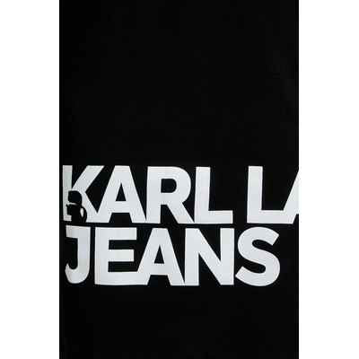 Karl Lagerfeld Jeans Памучна рокля Karl Lagerfeld Jeans (B1W13054)