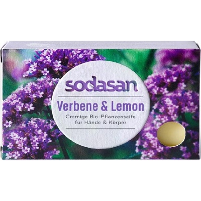 Sodasan BIO Pleťové mydlo Cream Verbena 100 g
