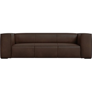 Windsor & Co Тъмнокафяв кожен диван 227 см Madame - Windsor & Co Sofas (WIN_3S_71_F1_MADAME6)