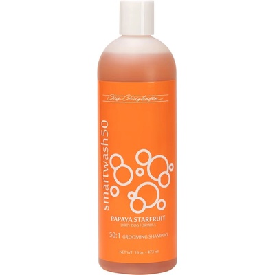 Chris Christensen Hloubkově čistící šampon pro psy SMART WASH Papaya 473 ml