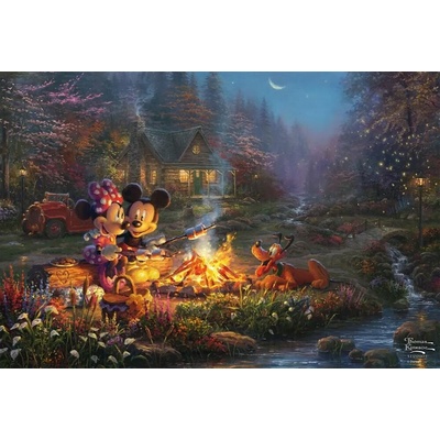 Schmidt Mickey a Minnie Romantika u ohně 200 dílků