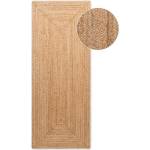 Hanse Home Двустранна/ръчно изработена ютена пътека в естествен цвят 80x200 cm Juno - Hanse Home (106223-80x200)