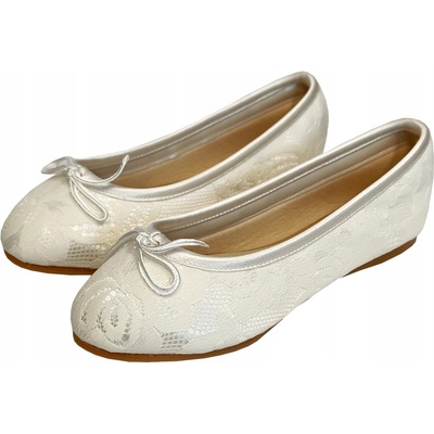 Mládežnícke topánky baleríny na komunitné spoločenstvo detské béžové