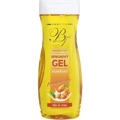 Body Tip zvláčňujúci sprchový gél s mandľovým olejom 300 ml