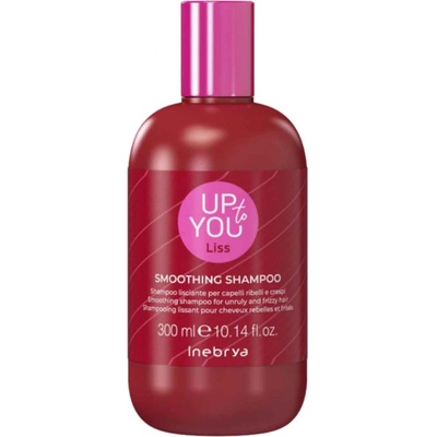 Inebrya Up to You Liss Smoothing Shampoo uhlazující šampon pro nepoddajné a krepaté vlasy 300 ml