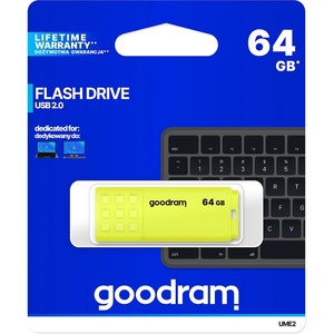 GOODRAM UME2 64GB USB 2.0 (UME2-0640Y0R11) Флаш памет