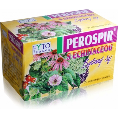 Fytopharma Perospir s echinac. Bylinný čaj 20 x 1,5 g