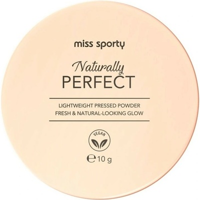 Miss Sporty Naturally Perfect kompaktní pudr 003 Natural 10 g