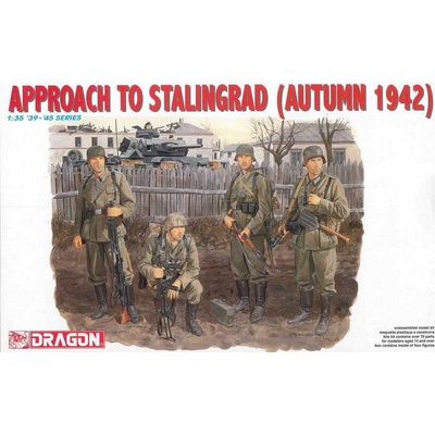 Dragon Model Kit figúrky 6122 APPROACH TO STALINGRAD AUTUMN 1942 1:35