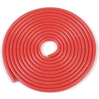 Revtec Кабел със силиконова изолация Powerflex 20AWG червен (1m)