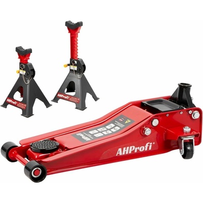 AHProfi Set pojízdného zvedáku STANDARD 3 t + 2 ks podpěr 3 t - AH0300BAL