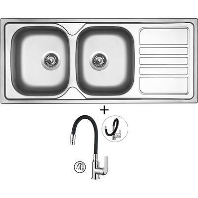 Set Sinks OKIO 1160 DUO V + ELZA BKE 762D